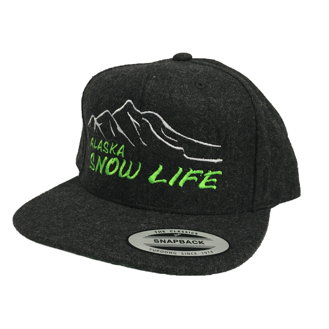 Alaska Snow Life - Flat Bill - Hat