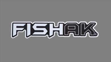 FISH AK  Logo Sticker 9