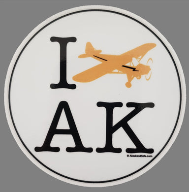 I Fly AK - Sticker