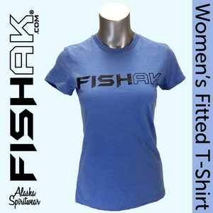 FISH AK -  Ladies Fitted T-Shirt
