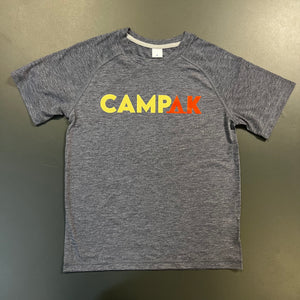 CAMP AK - T-Shirt - Triblend - Youth