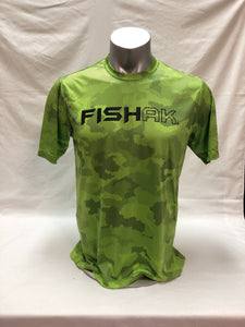 Fish AK - Hex Camo - Performance T-Shirt - Adult* (SALE)
