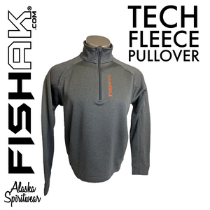 FISH AK - 1/4 Zip Tech Fleece Pullover