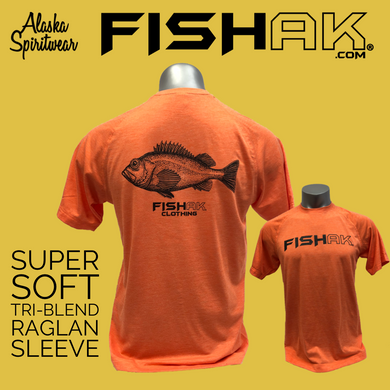 FISH AK - Species Collection - Rockfish - T-Shirt - TriBlend