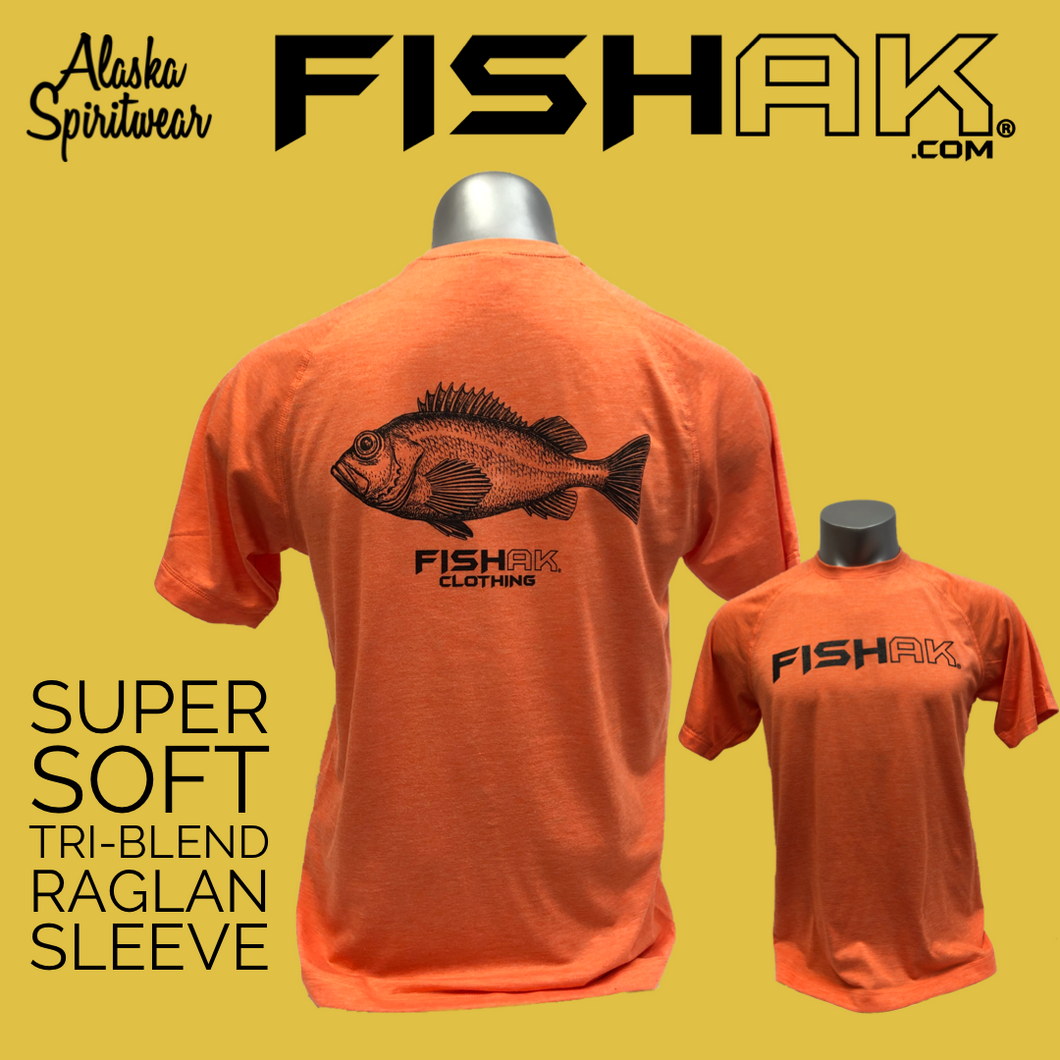 FISH AK  - Species Collection - Rockfish - T-Shirt - TriBlend