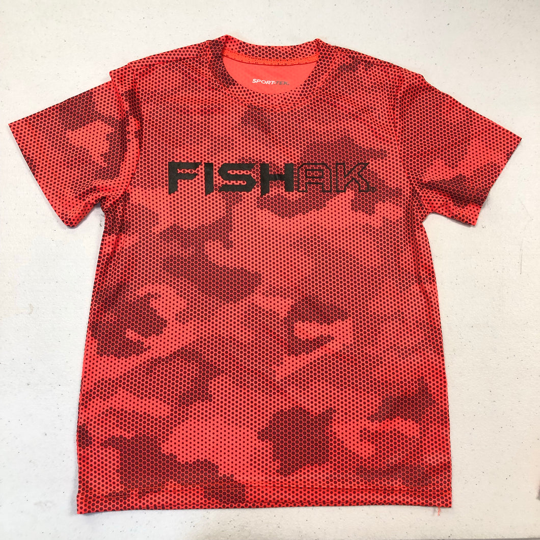 Fish AK - Hex Camo - Performance T-Shirt - Youth