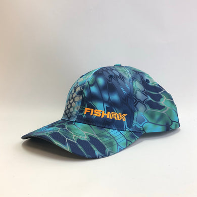 FISH AK - KRYPTEK - Solid Back Performance Adjustable Hat