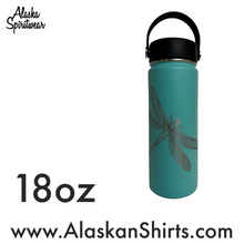 Load image into Gallery viewer, Dragonfly - 18oz Stainless Water Bottle