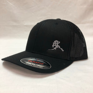 AK Letter (Small Logo) - Flex Fit - Mesh Back- Hats