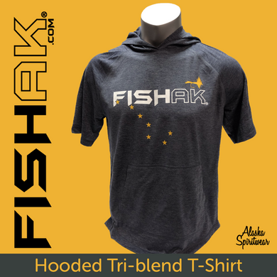 FISH AK Big Dipper with Fly - T-Shirt Hoodie