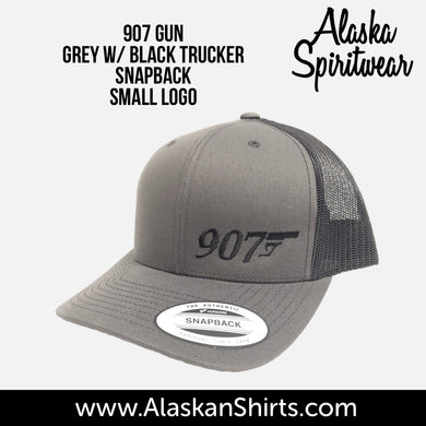 907 Gun (Small Logo) - Trucker - Hat