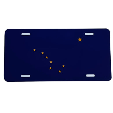 Alaska Flag - Vanity License Plate