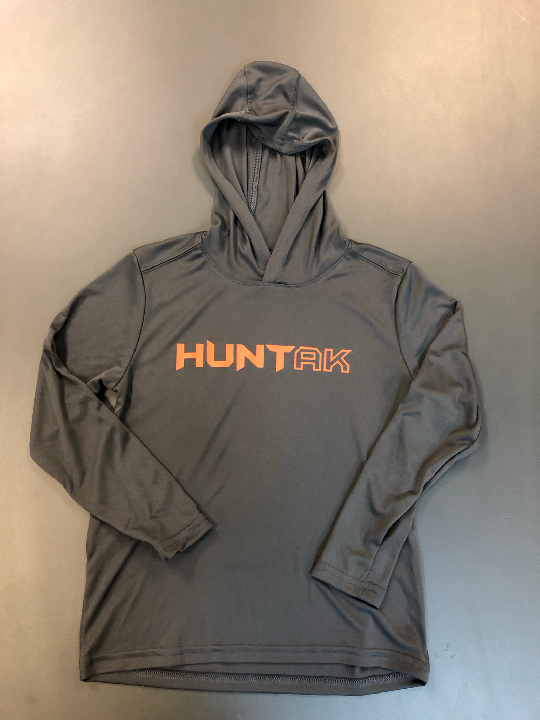 HUNT AK - Performance Hooded Long Sleeve T-Shirt - Youth