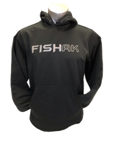 Load image into Gallery viewer, FISH AK - Reflective Logo Performance Hoodie