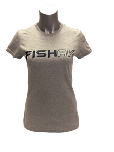 FISH AK Ugly Men - Ladies Fitted T-Shirt