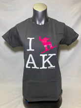 Load image into Gallery viewer, I Snowboard AK - T-Shirt - Adult (CLEARANCE)