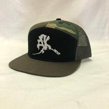 Load image into Gallery viewer, AK Letter (Big Logo) - 7 Panel - Hat