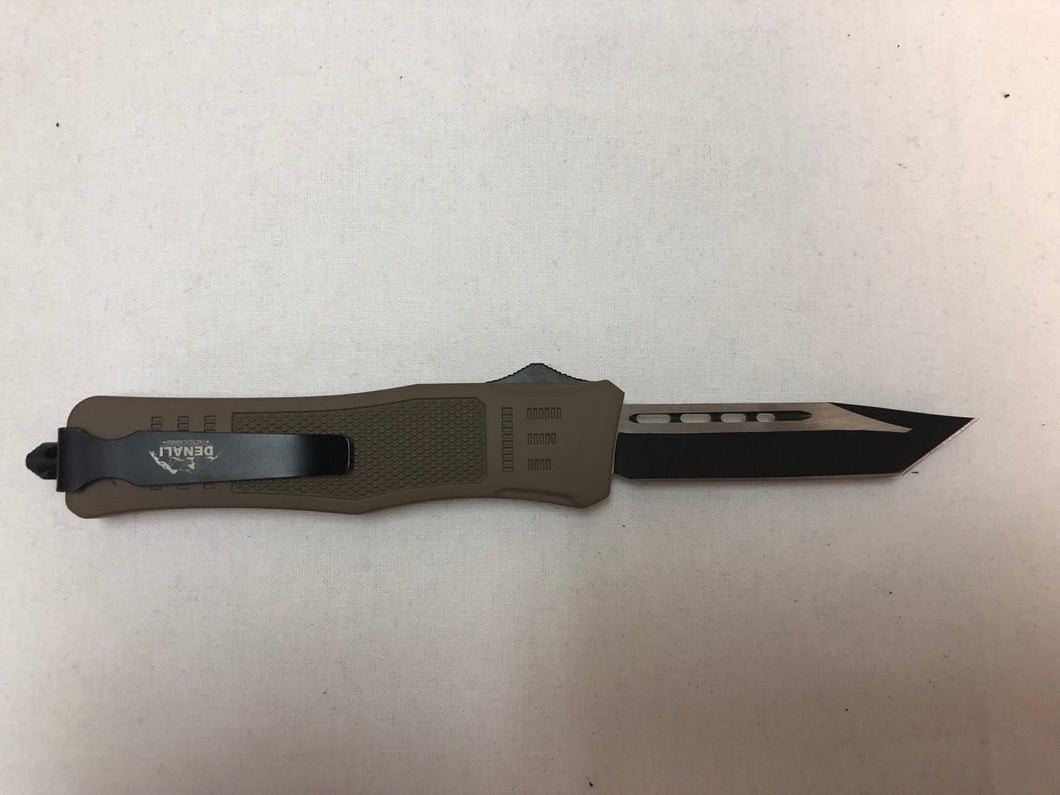Medium Denali OTF Knife - Tanto Edge