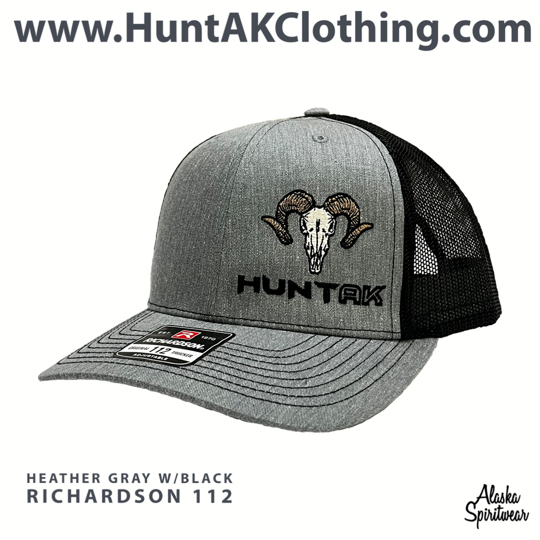 HUNT AK - Sheep Skull - Trucker Hat