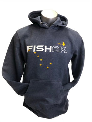 FISH AK - Big Dipper Fly - Mid-Weight Hoodie
