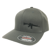 Load image into Gallery viewer, AR-15 - Flex Fit - Solid Back - Hat