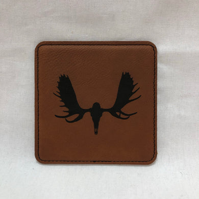Moose Skull - Coaster - Individual