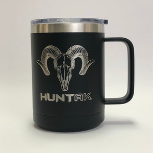 HUNT AK - Sheep Skull - 15oz Stainless Camp Mug