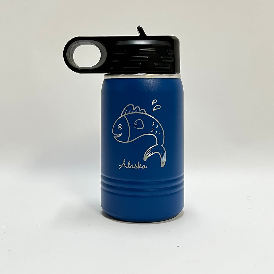 Cute Fish - 12oz Stainless Water Bottle
