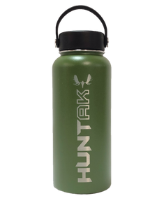HUNT AK - Moose Skull - 32oz Stainless Water Bottle
