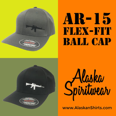 AR-15 - Flex Fit - Solid Back - Hat