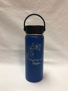 Forget-Me-Not - 18oz Stainless Water Bottle