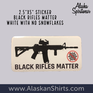 Black Rifles Matter - Sticker - Single