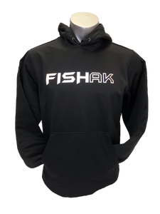 FISH AK - Reflective Logo Performance Hoodie