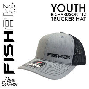 FISH AK - Youth Trucker Hat
