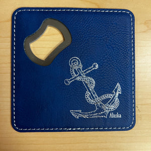 Anchor - Bottle Opener Coaster