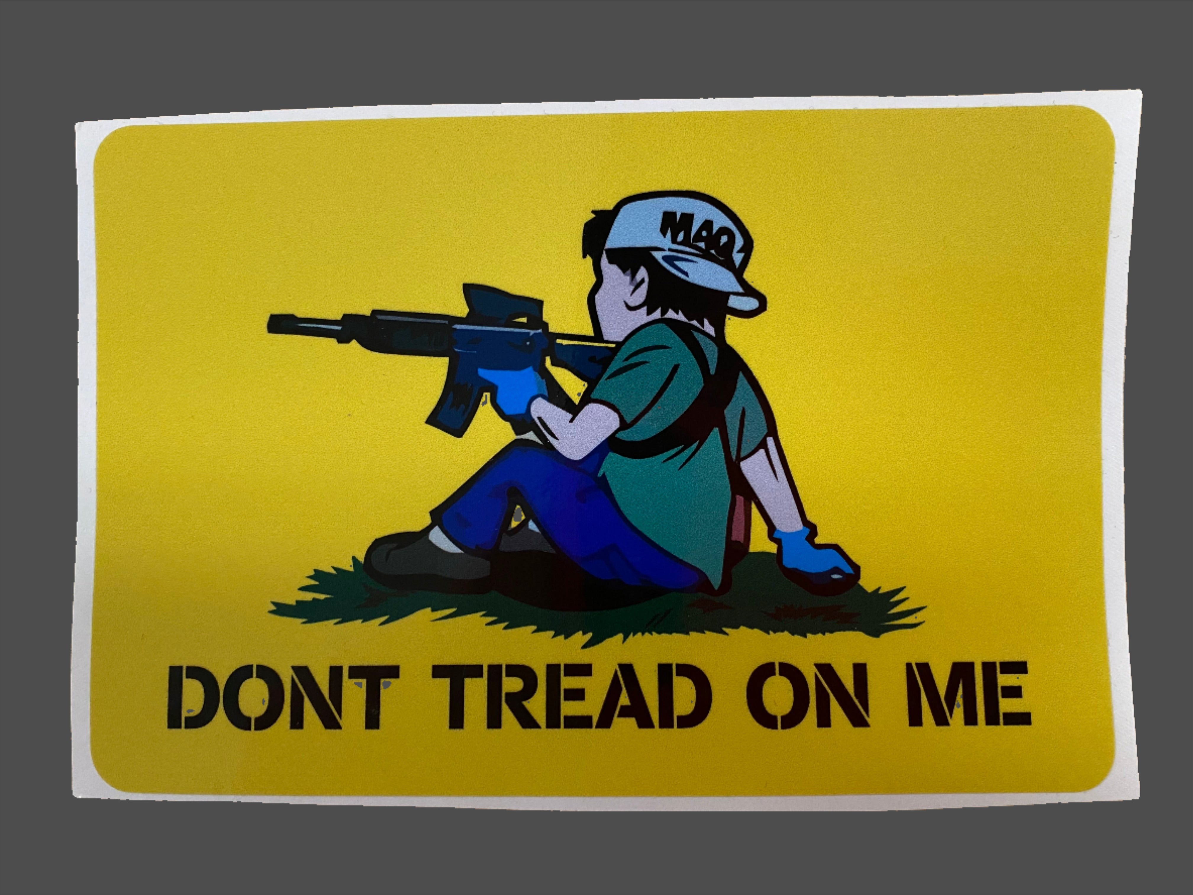 Don't Tread on Me (Kyle) - Sticker – Alaska Spiritwear, LLC - FishAK