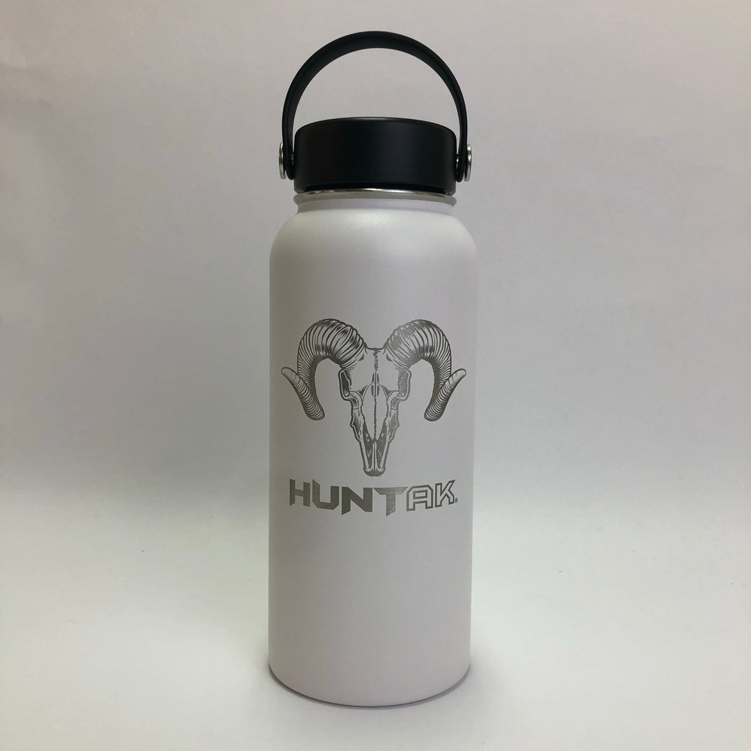 HUNT AK - Sheep Skull - 32oz Stainless Water Bottle