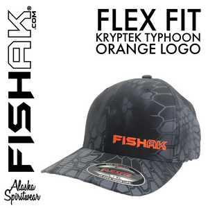 Alaska FISH - Hats Spiritwear, AK - LLC FishAK FlexFit KRYPTEK –