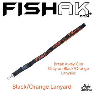 Fish AK - Woven Lanyard