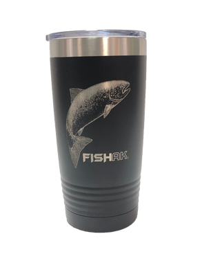 FISH AK - 20oz Tumbler - Salmon