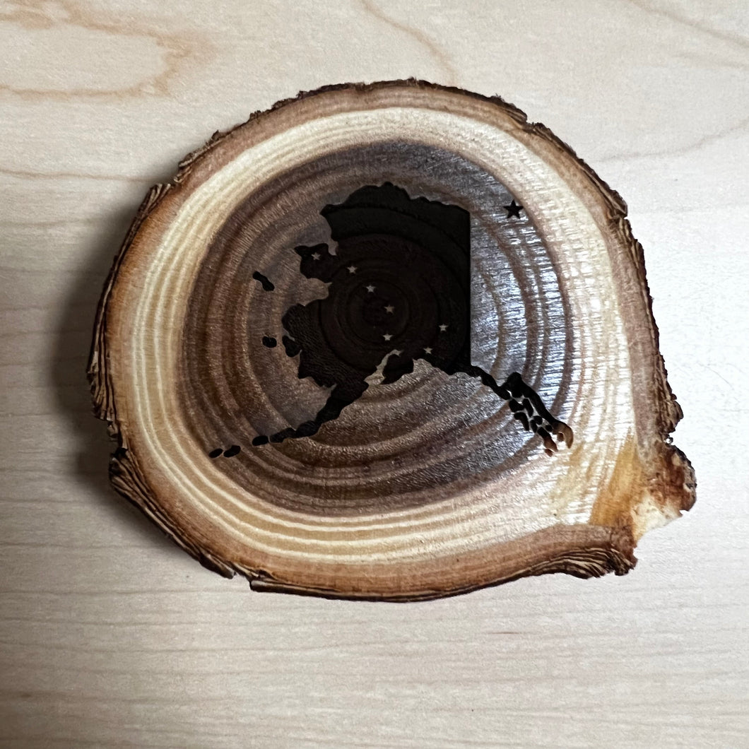Alaska Big Dipper - Wood Magnet
