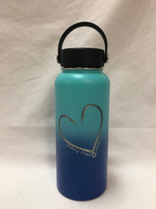 Heart Hook - 32oz Stainless Water Bottle