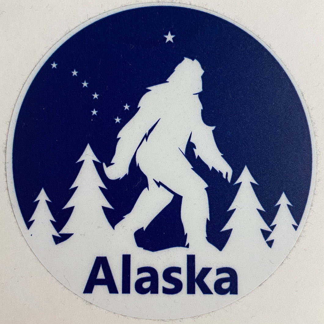 Bigfoot / Sasquatch Alaska - Sticker