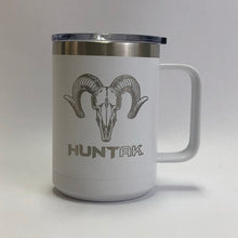 Load image into Gallery viewer, HUNT AK - Sheep Skull - 15oz Stainless Camp Mug