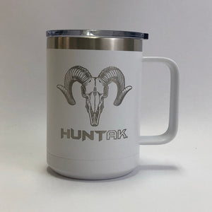 HUNT AK - Sheep Skull - 15oz Stainless Camp Mug