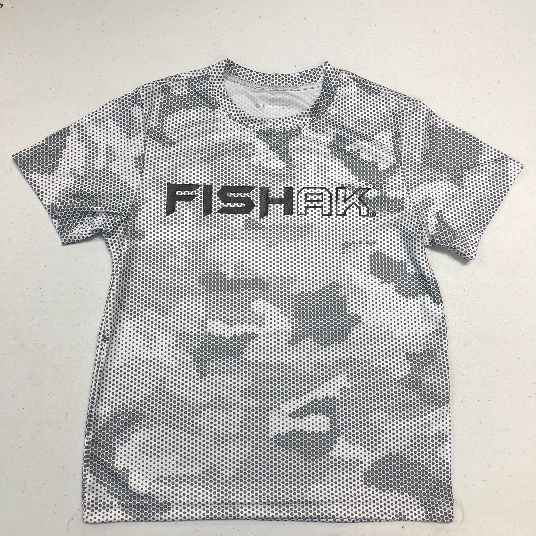 Fish AK - Hex Camo - Performance T-Shirt - Youth – Alaska