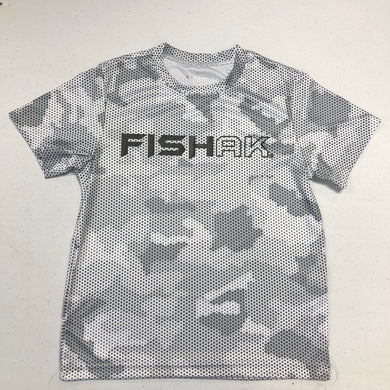 Fish AK - Hex Camo - Performance T-Shirt - Youth